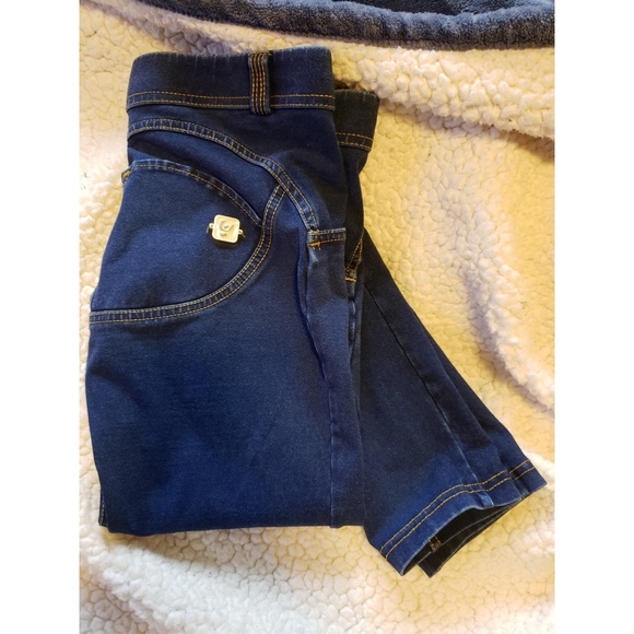 Dark Blue Freddy's Skinny Pants - Picture 4 of 4